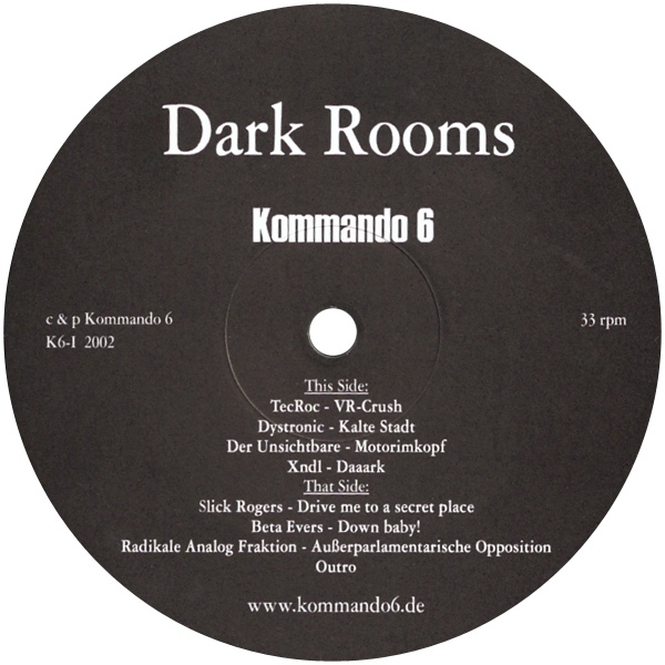 Various – Dark Rooms
